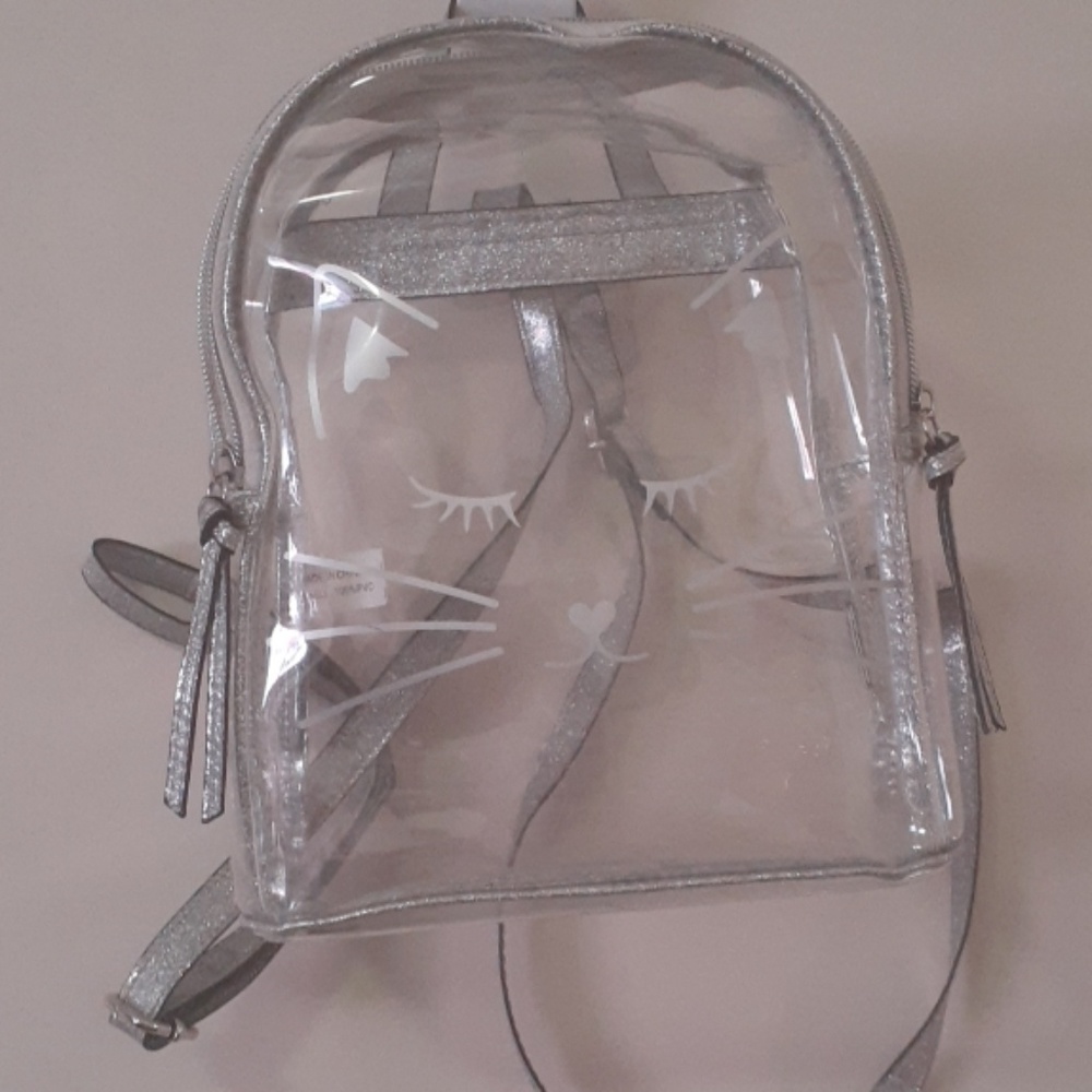 Clear bagpack
